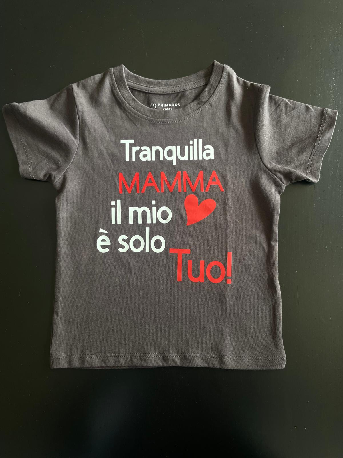 Maglietta bimbi personalizzate