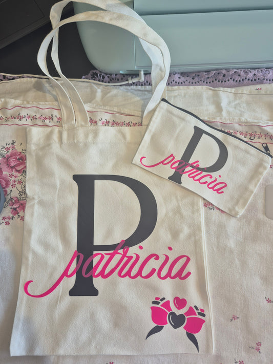 Borsa di tessuto personalizzata
